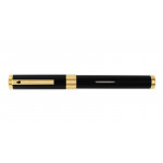 Diplomat NeXus Fountain Pen - Black Gold Trim - Picture 1